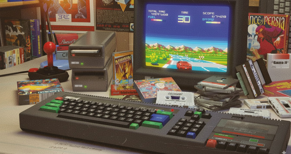 Primer ordenador Amstrad CPC 464