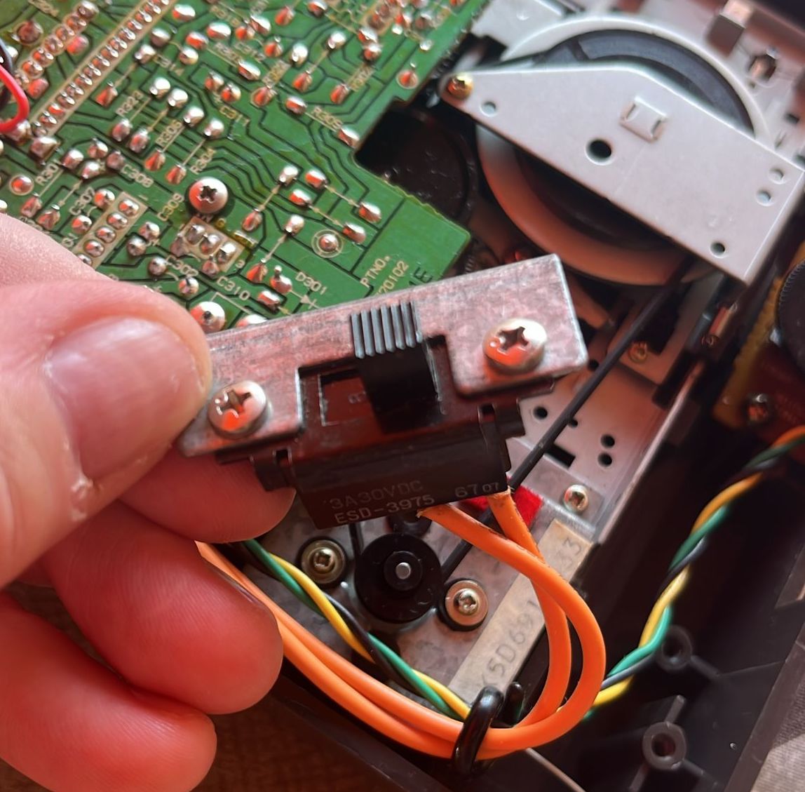 averia interruptor Amstrad cpc 464